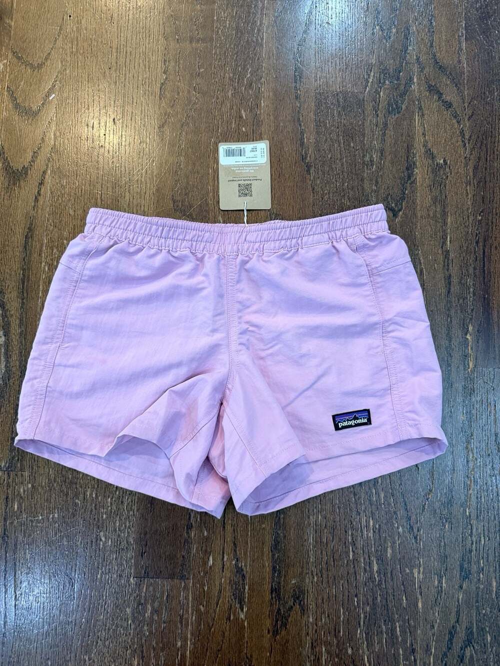 Patagonia K's Baggies Shorts 4" - Unlined - Milkweed Mauve